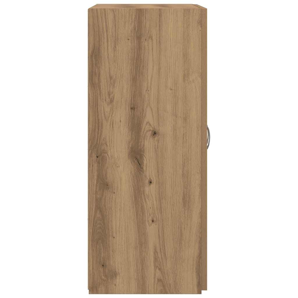 Office Cabinet - Artisan Oak - 60 x 32 x 77.5 cm - Engineered Wood