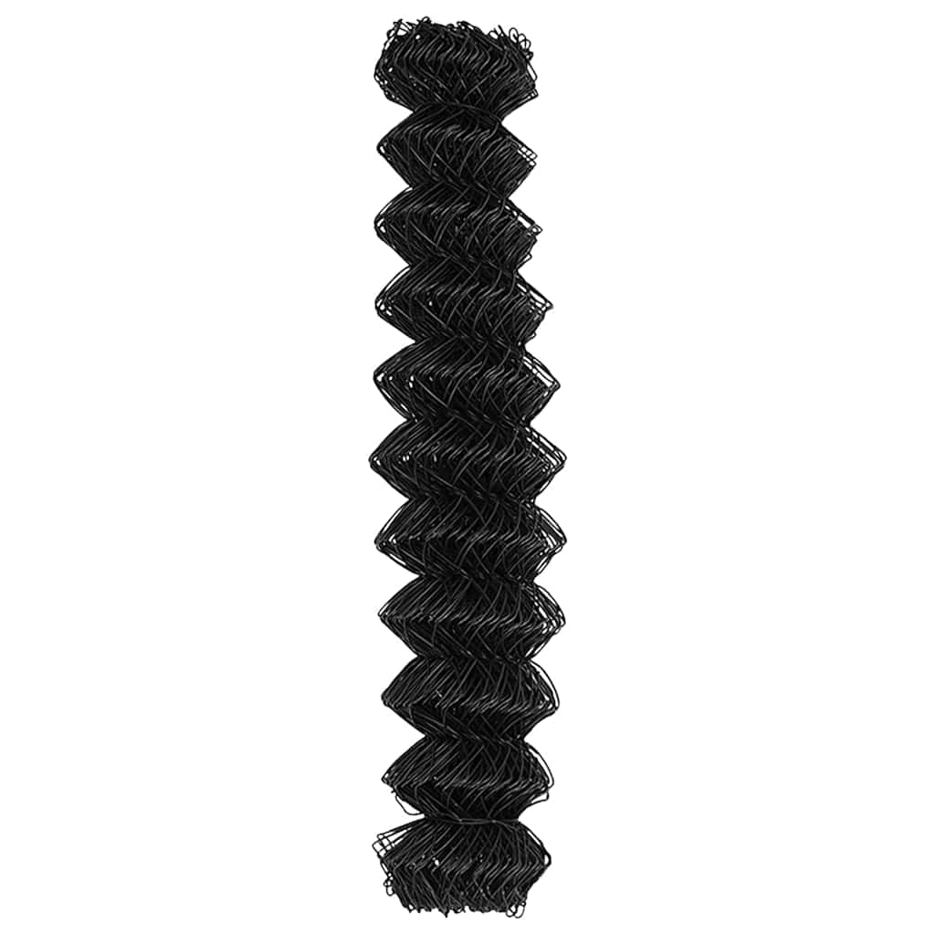 Chain Link Fence Grey 25 x 1.4 m Steel