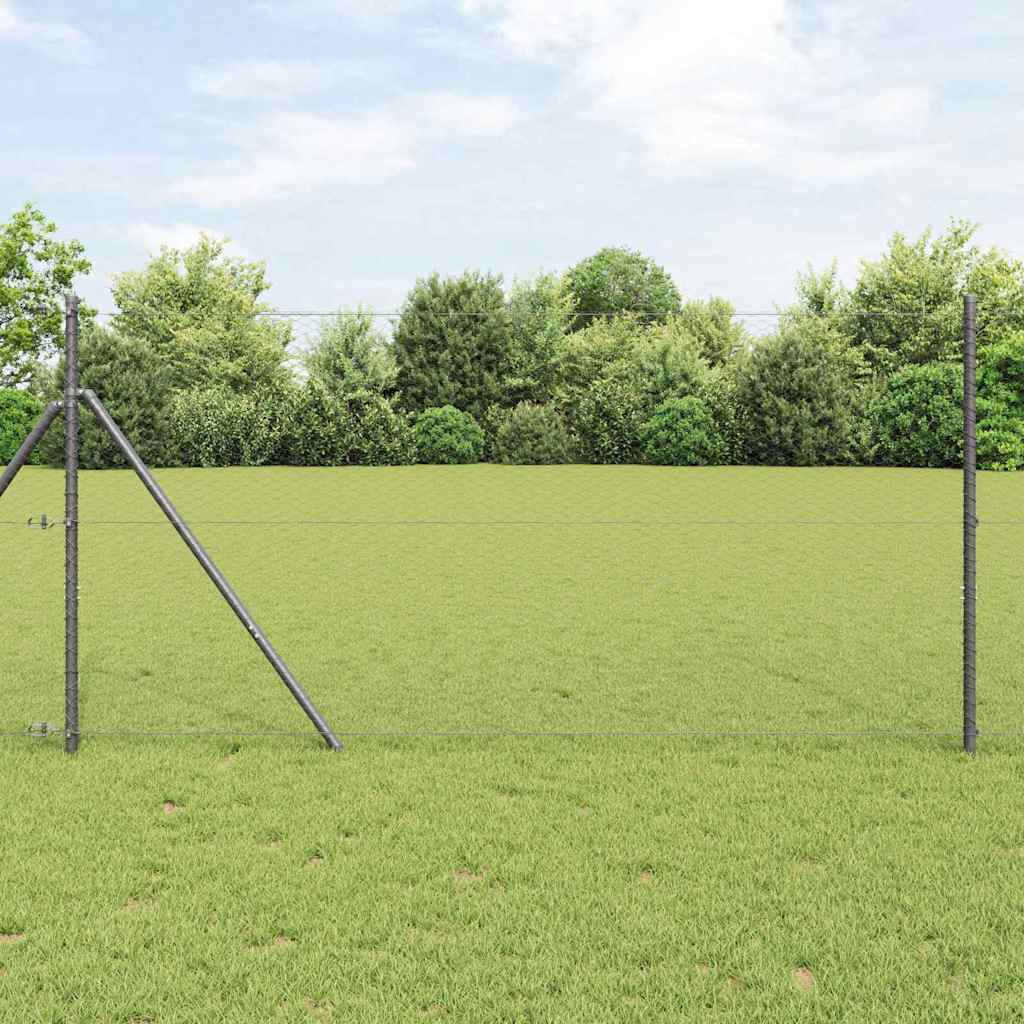 Hexagon Fence Grey 1.4 x 50 m Steel