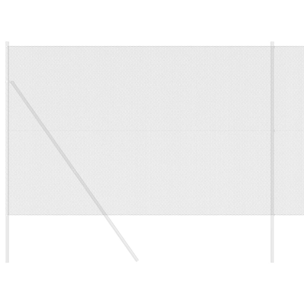 Hexagon Fence Grey 1.5 x 50 m Steel