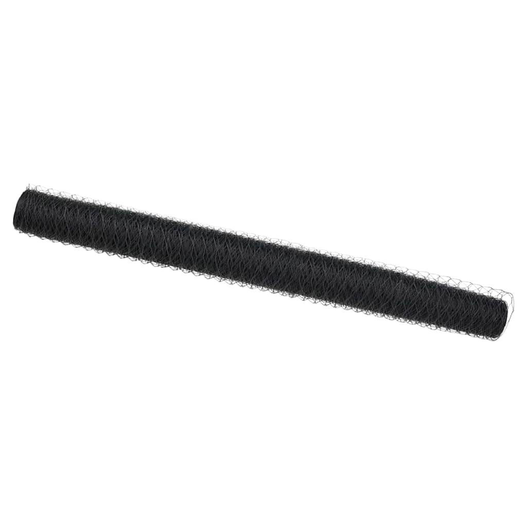 Hexagon Fence Grey 1.6 x 100 m Steel