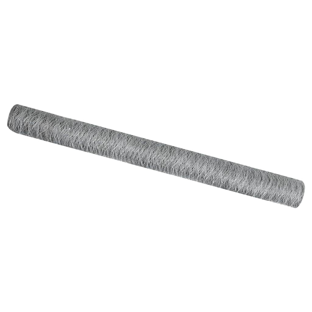 Hexagon Fence Silver 1.6 x 100 m Galvanised steel