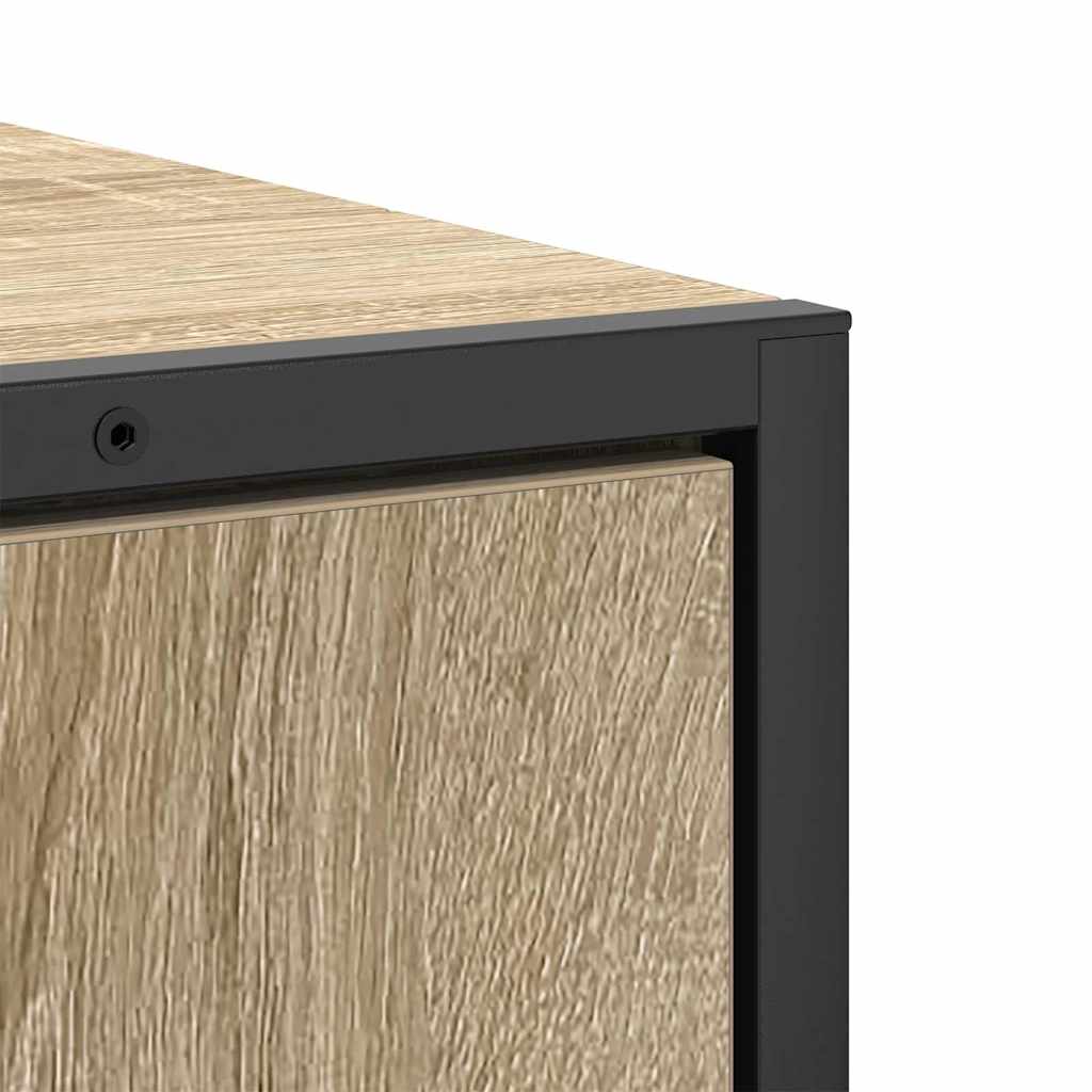 Bathroom Furniture Set with Shelf 3 pcs Brown 60 x 33 x 60 cm