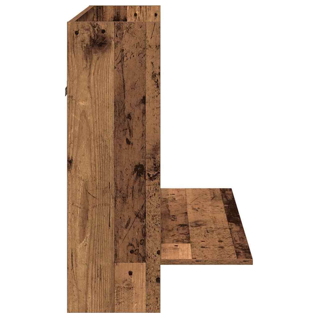 Wall-Mounted Desk Old wood 105 x 48 x 75 cm Engineered wood
