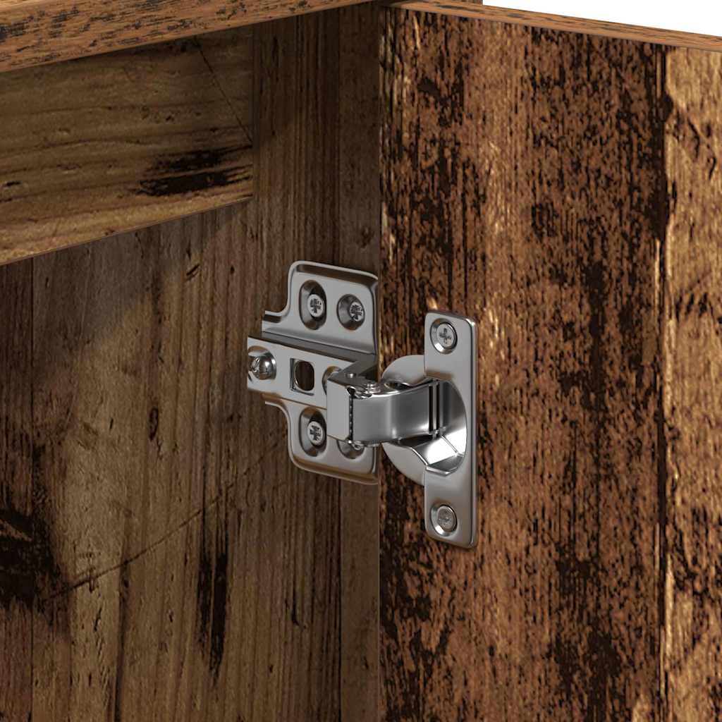 Bathroom Cabinet Old Wood 63 x 29 x 55 cm Engineered wood