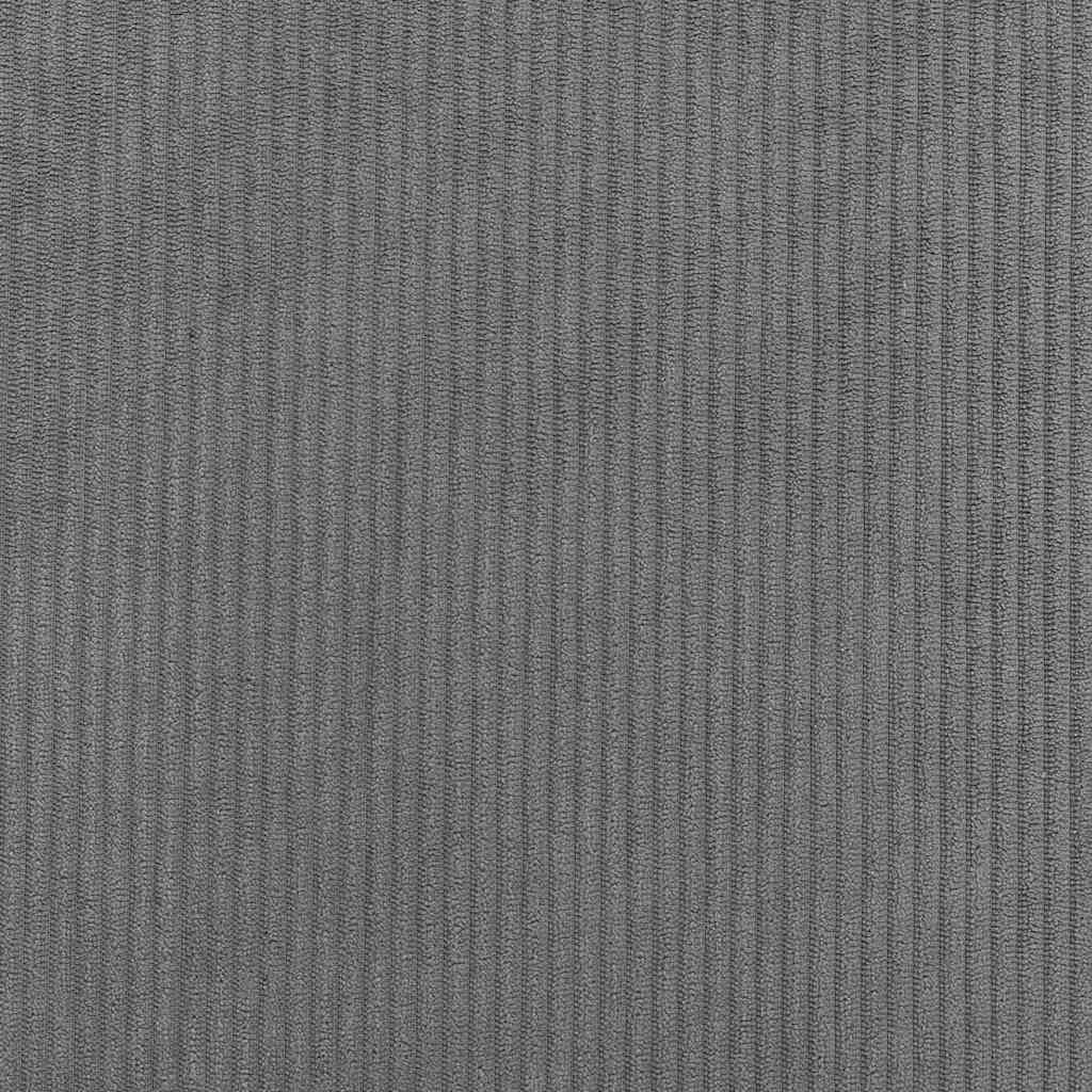 Bed Frame Light grey 180 x 200 cm Corduroy fabric