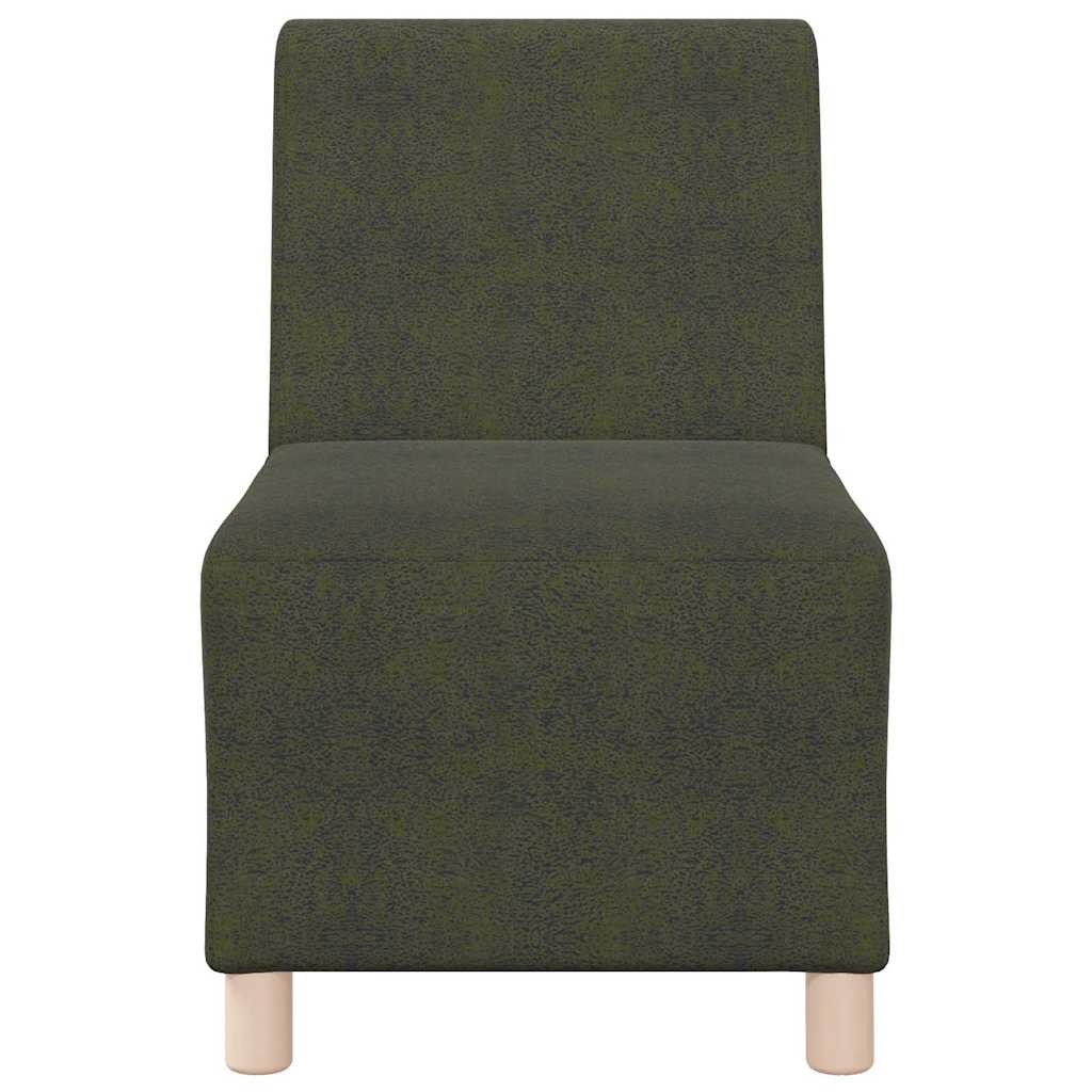 Sofa Chair 2 pcs Green 55 x 74 x 82 cm Faux suede leather