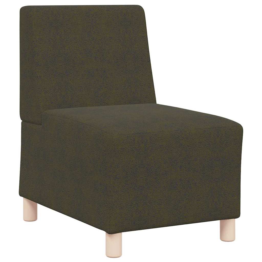 Sofa Chair 3 pcs Green 55 x 74 x 82 cm Faux suede leather