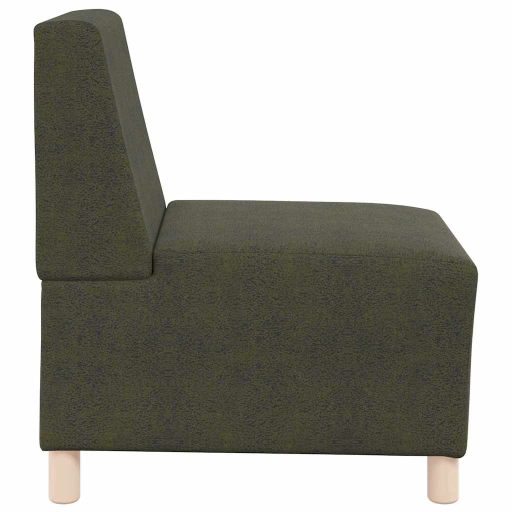 Sofa Chair 3 pcs Green 55 x 74 x 82 cm Faux suede leather