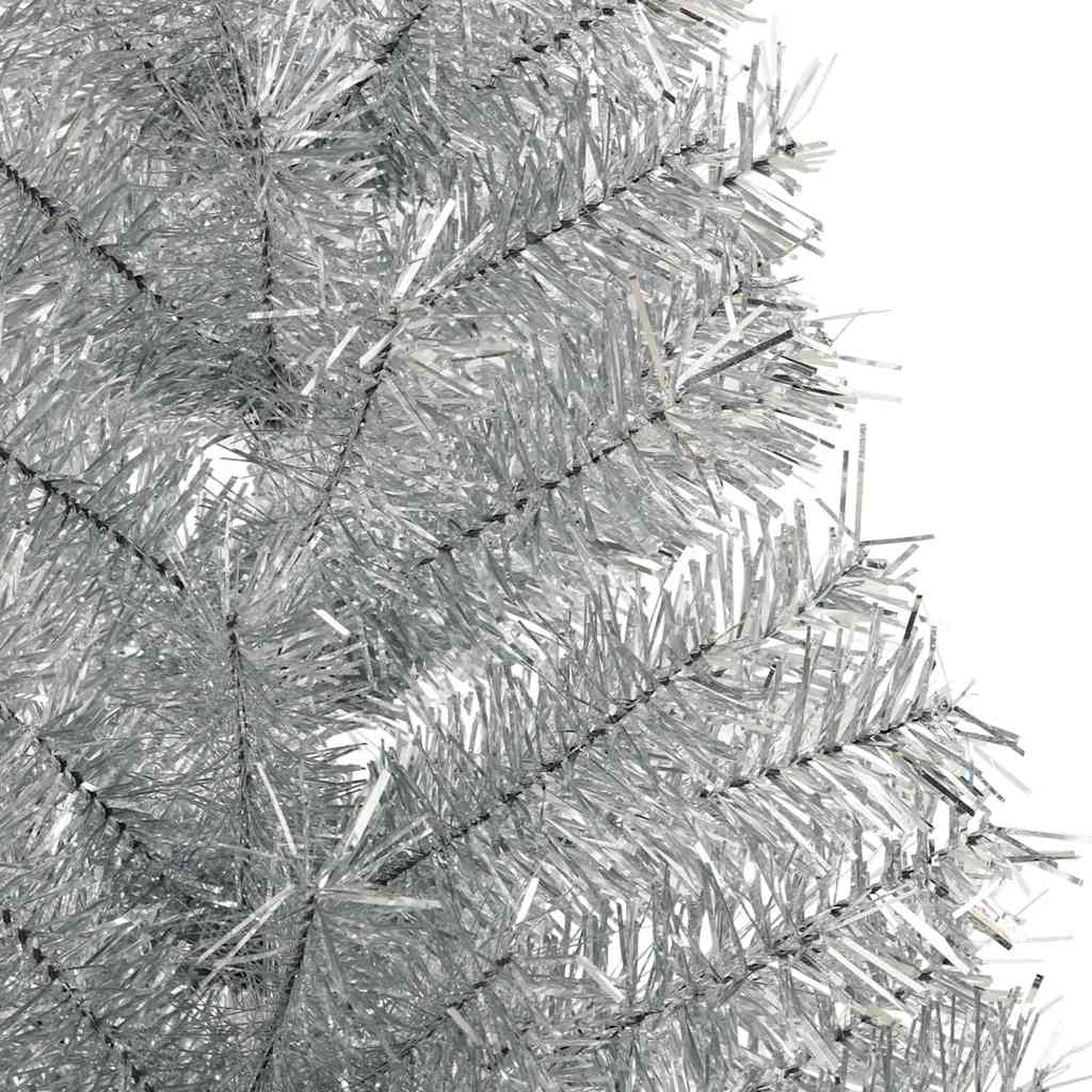 Artificial Christmas Tree Silver 120 cm PET