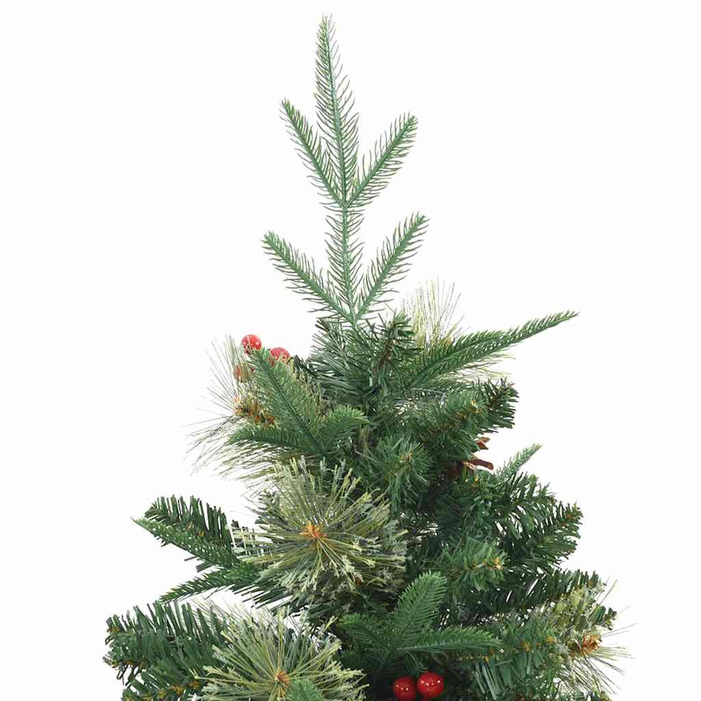 Artificial Hinged Christmas Tree Green 120 cm PE and PVC