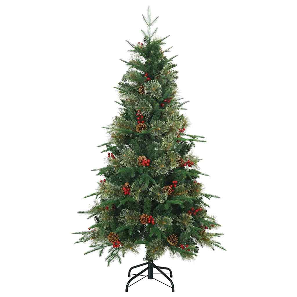 Artificial Hinged Christmas Tree Green 120 cm PE and PVC