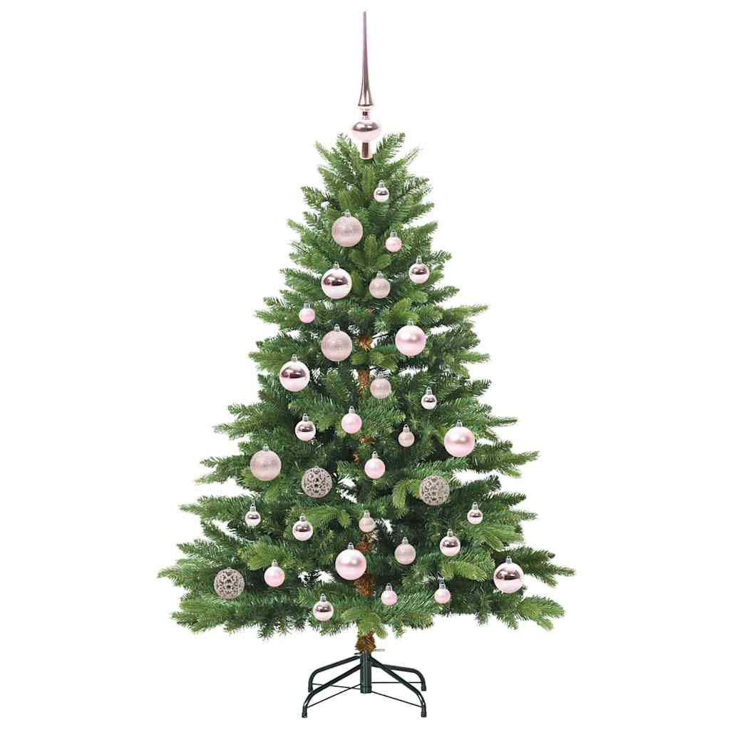 Artificial Christmas Tree with 150 LEDs Green 120 cm PE and PVC