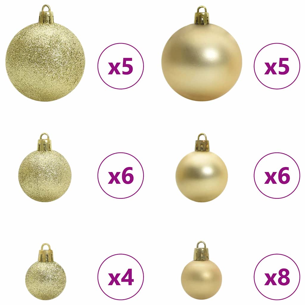 Artificial Christmas Tree with 150 LEDs Green 150 cm PE and PVC