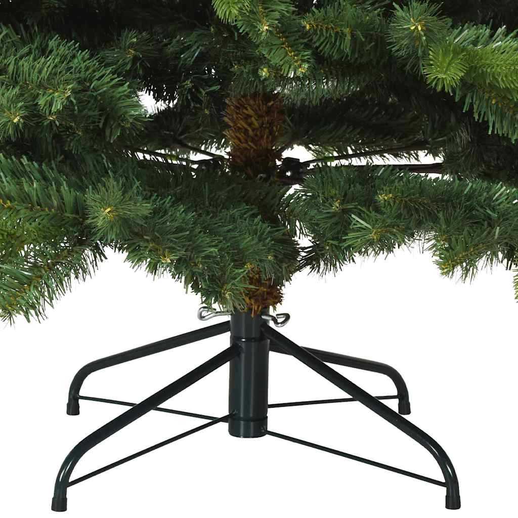 Artificial Christmas Tree with 300 LEDs Green 240 cm PE and PVC