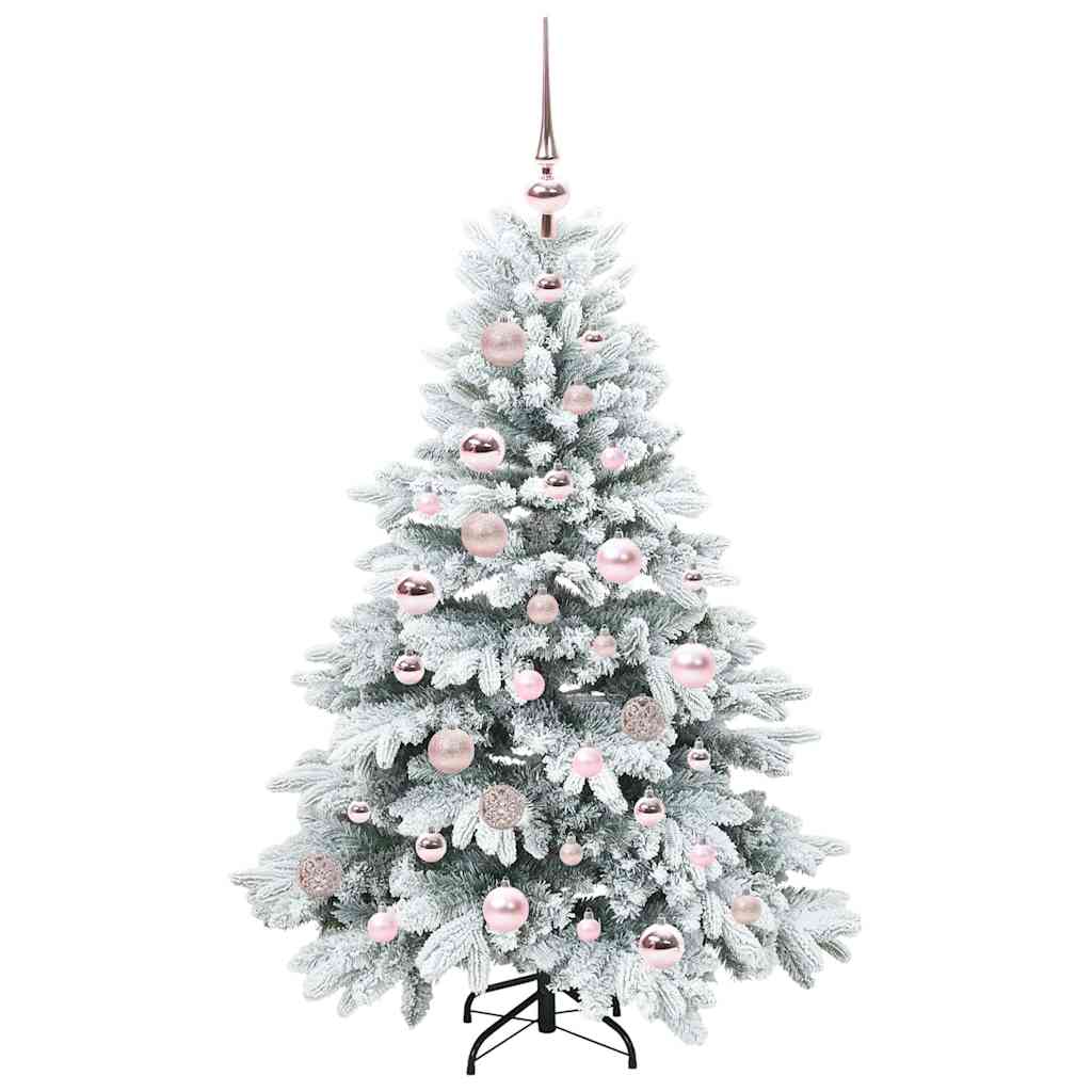 Artificial Christmas Tree with 150 LEDs Green 120 cm PE and PVC