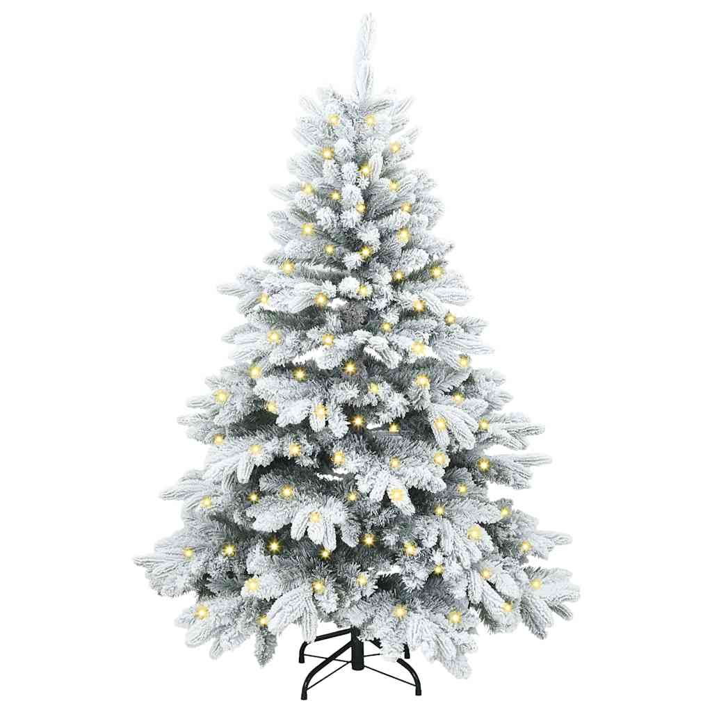 Artificial Christmas Tree with 150 LEDs Green 150 cm PE and PVC