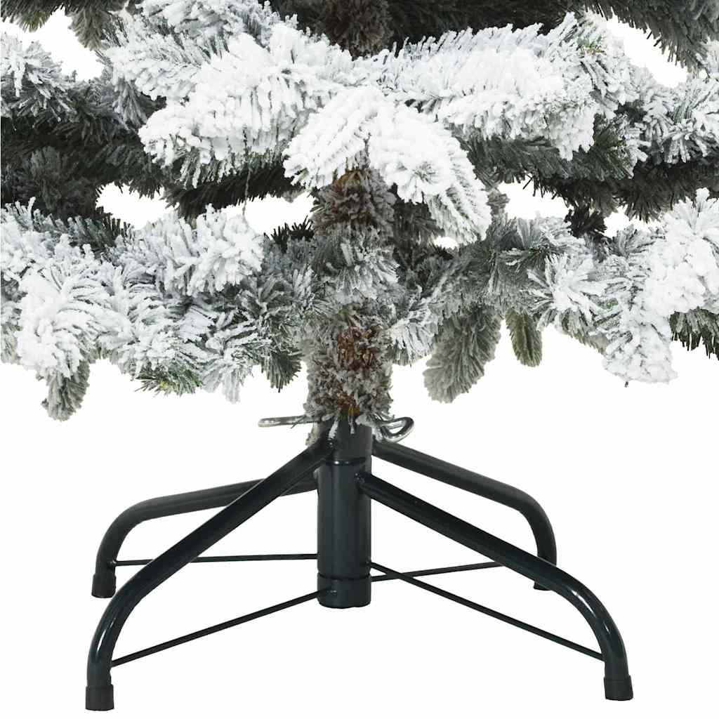 Artificial Christmas Tree with 150 LEDs Green 150 cm PE and PVC