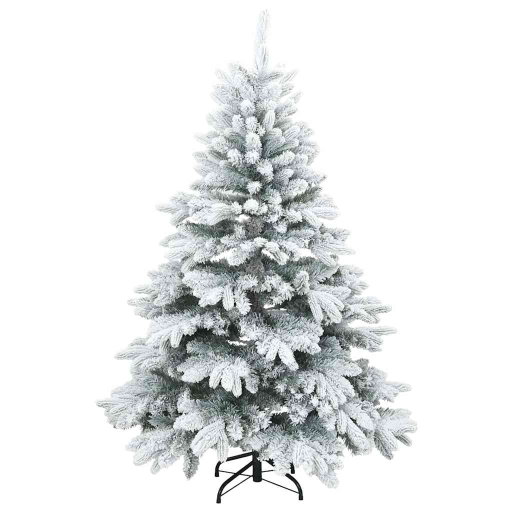 Artificial Christmas Tree with 150 LEDs Green 150 cm PE and PVC