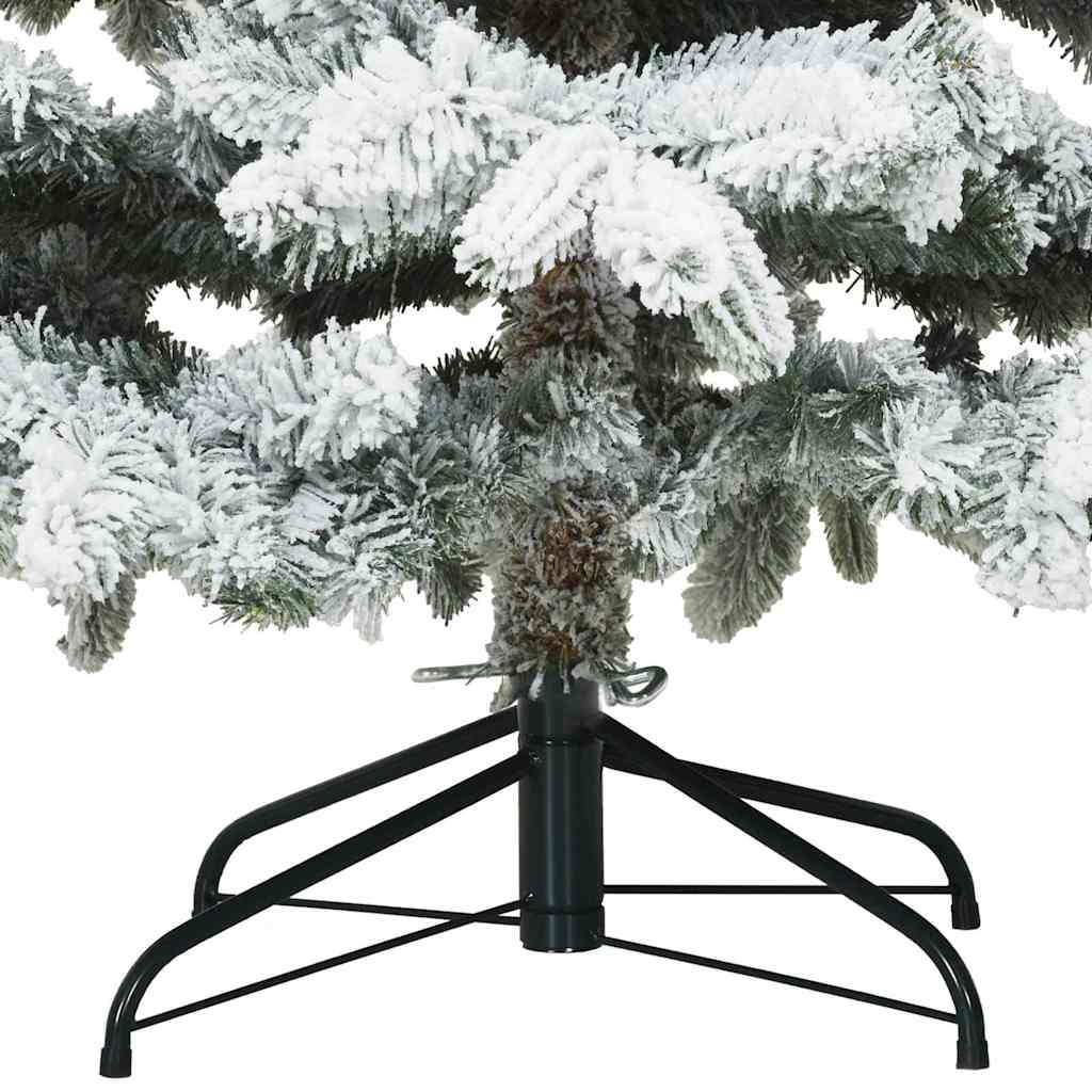 Artificial Christmas Tree with 300 LEDs Green 180 cm PE and PVC