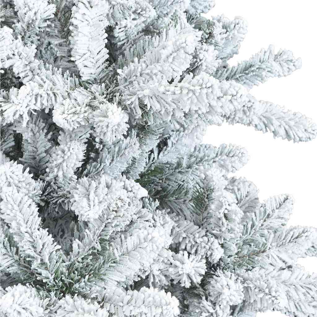 Artificial Hinged Christmas Tree with 300 LEDs 210 cm PVC