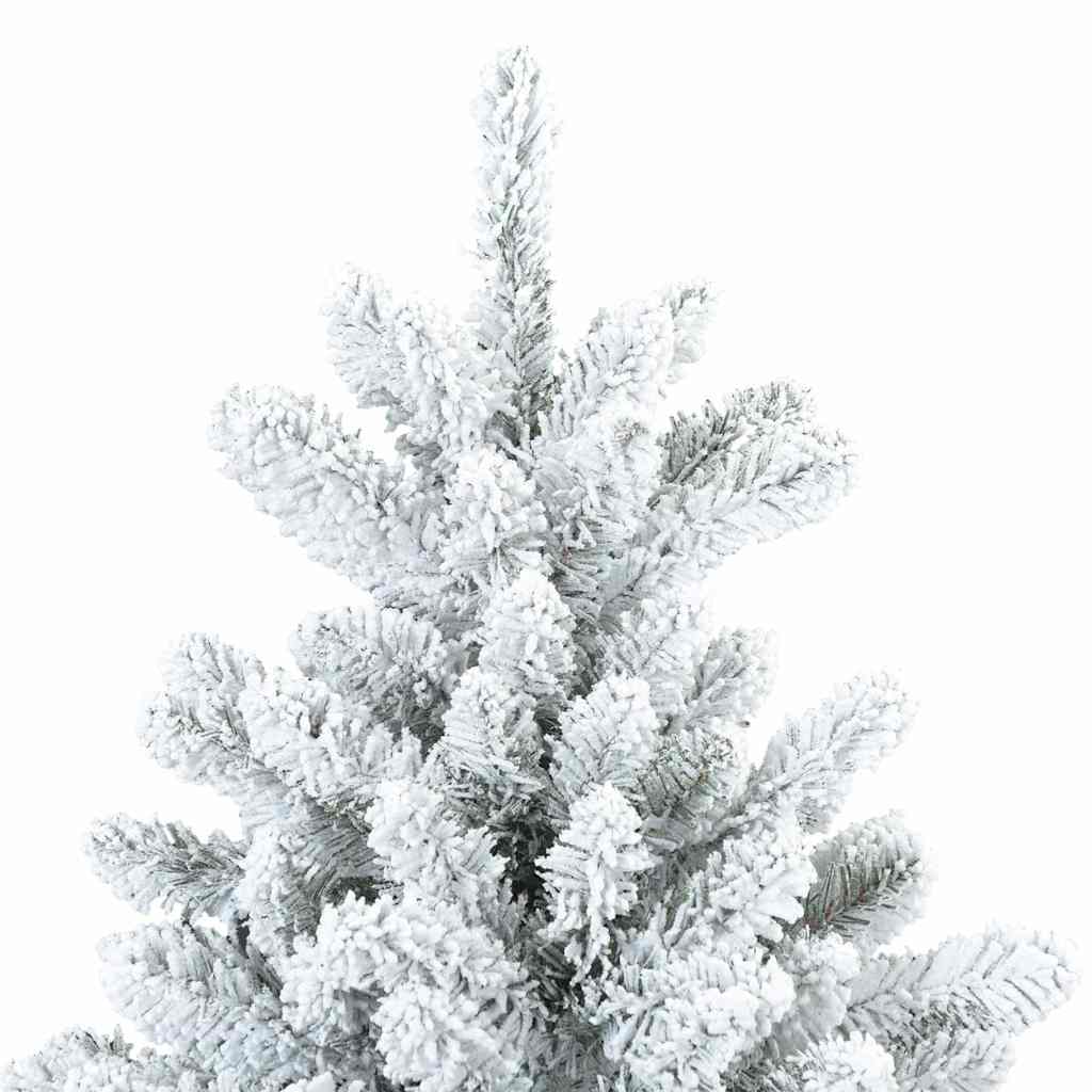 Artificial Hinged Christmas Tree with 300 LEDs 210 cm PVC