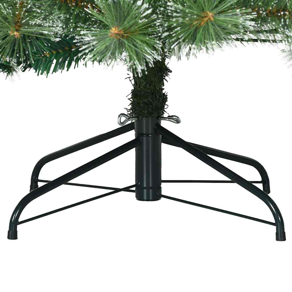Artificial Christmas Tree with 150 LEDs Green 150 cm PE and PVC