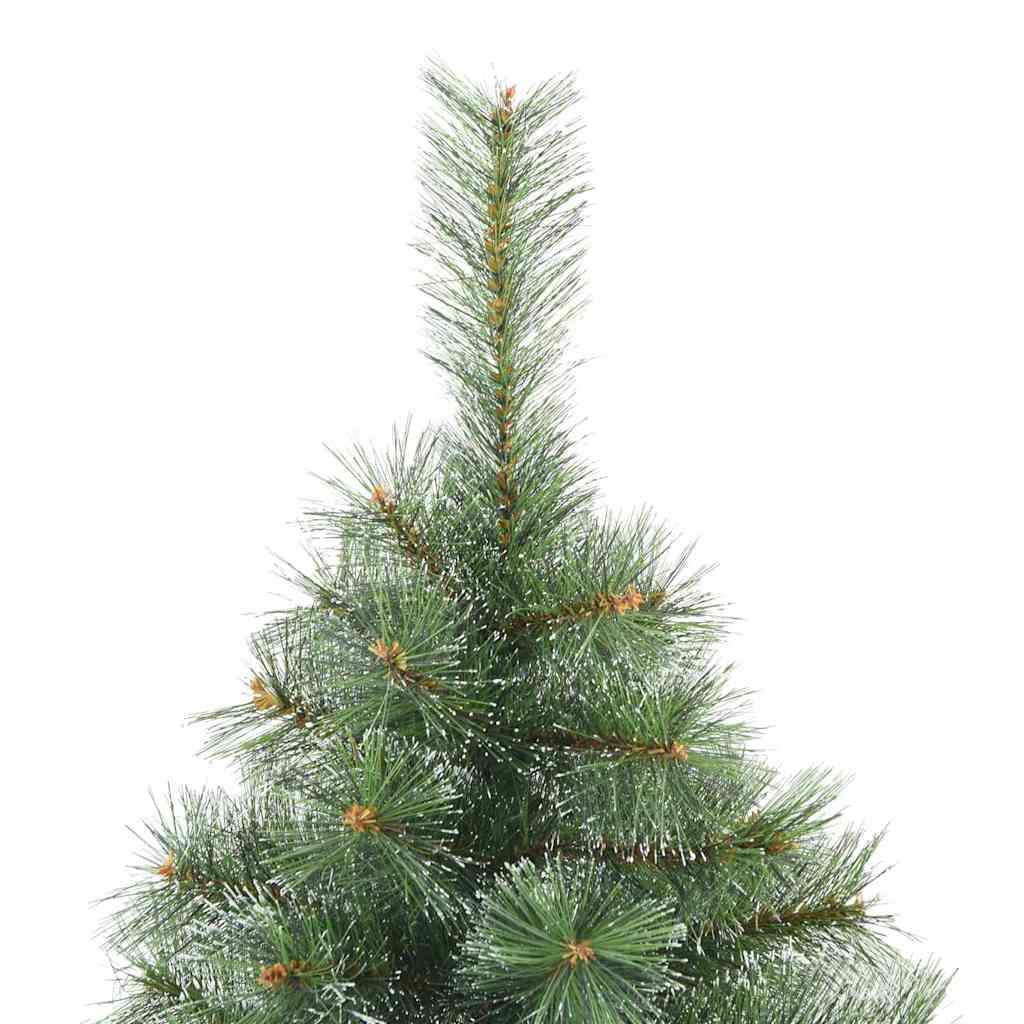 Artificial Christmas Tree with 300 LEDs Green 210 cm PE and PVC