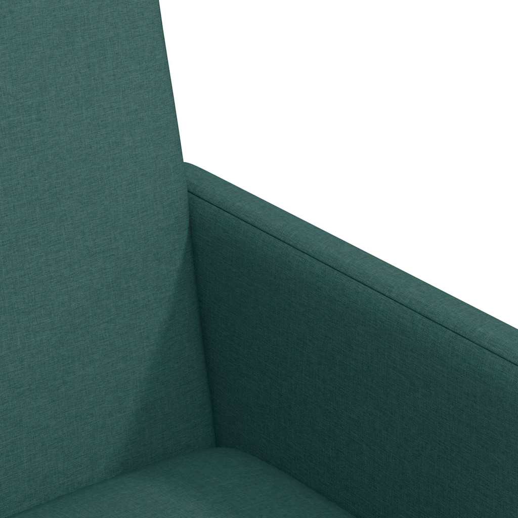 Dining Chairs 2 pcs Dark green 57 x 66 x 94 cm Fabric