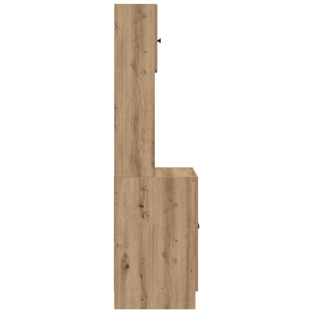 Kitchen Cabinet Artisan oak 60 x 50 x 180 cm Engineered wood