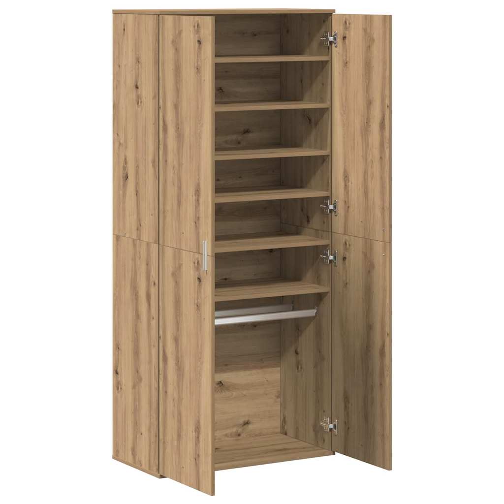 Highboard Artisan oak 80 x 39 x 178 cm Engineered wood