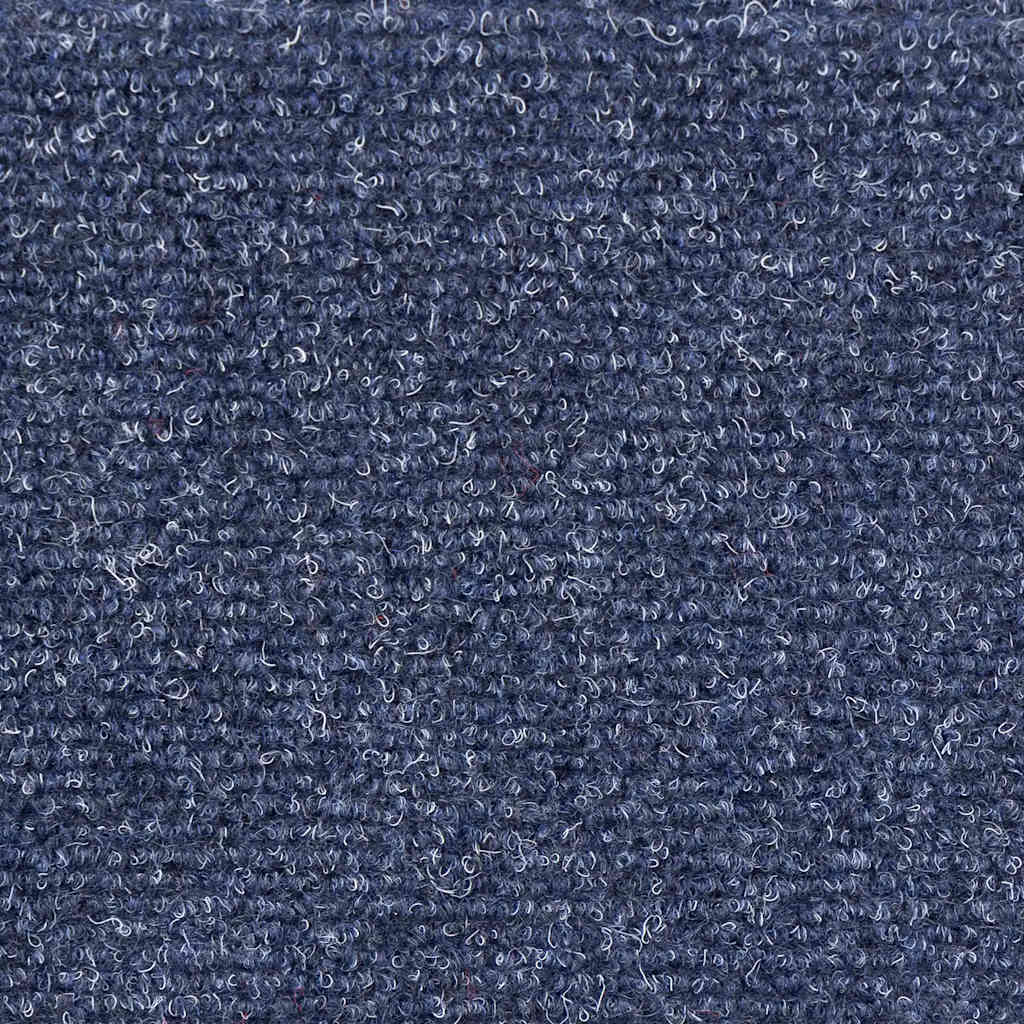 Stair Mats Self-adhesive 30 pcs 65x21x4 cm Blue Half Round Large