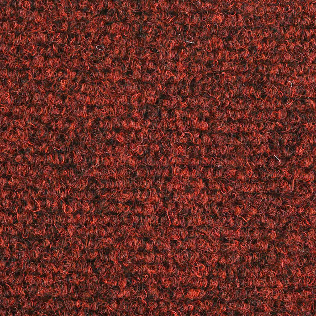 Stair Mats Self-adhesive 30 pcs 56x17x3 cm Bordeaux Red Half Round