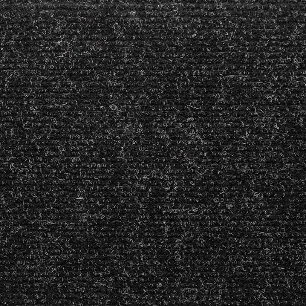 Stair Mats Self-adhesive 20 pcs 65x21x4 cm Black Rectangular Edge