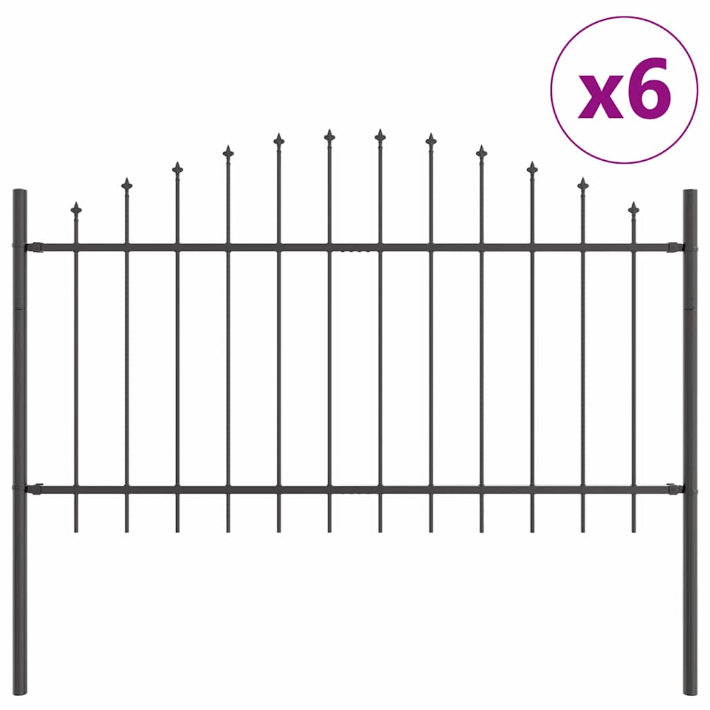 Garden Fence Grey 1020 x 100 cm