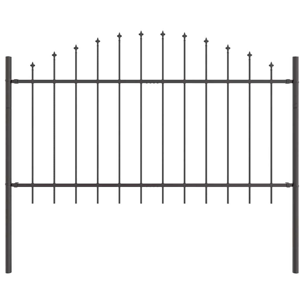 Garden Fence Grey 1020 x 100 cm