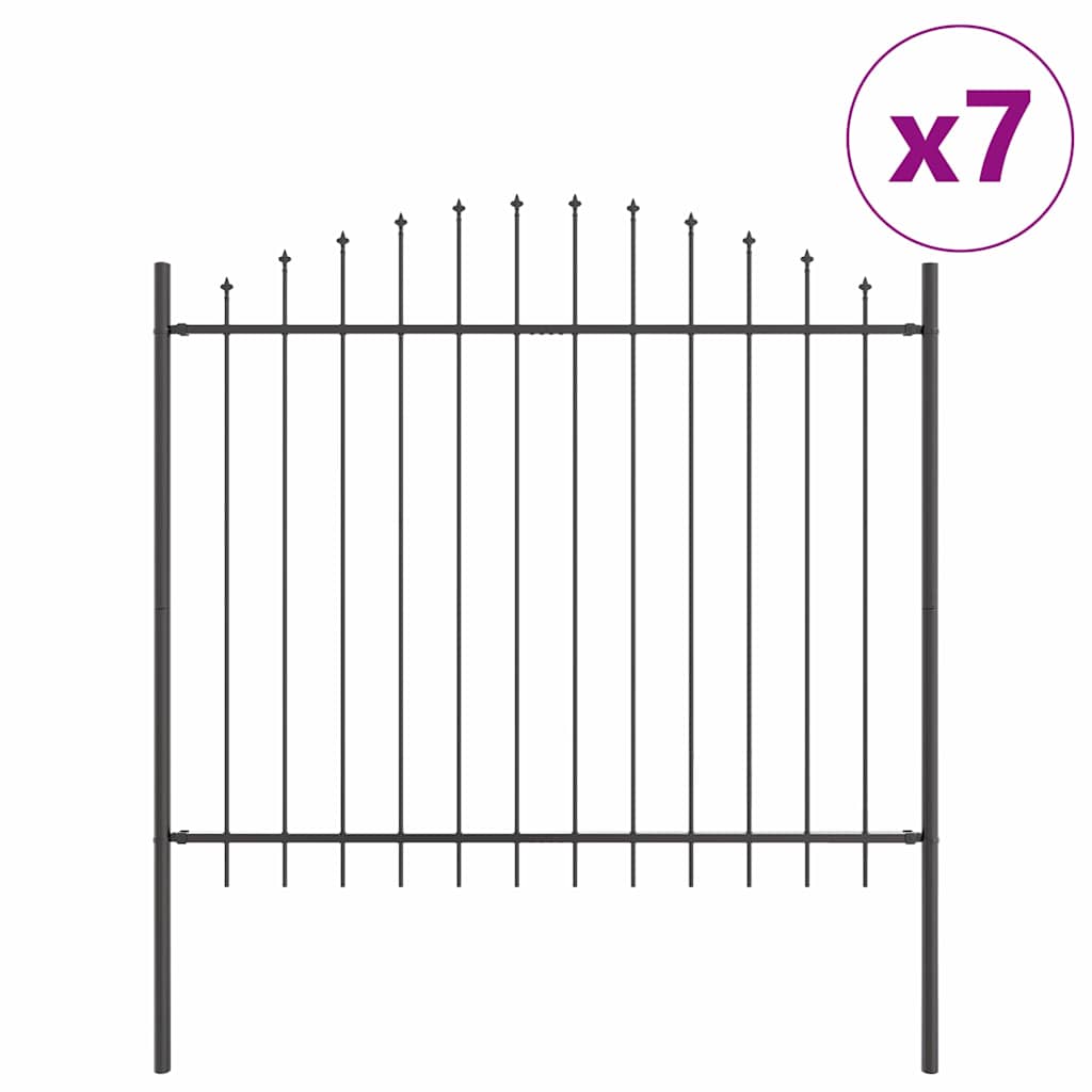 Garden Fence Grey 1190 x 150 cm
