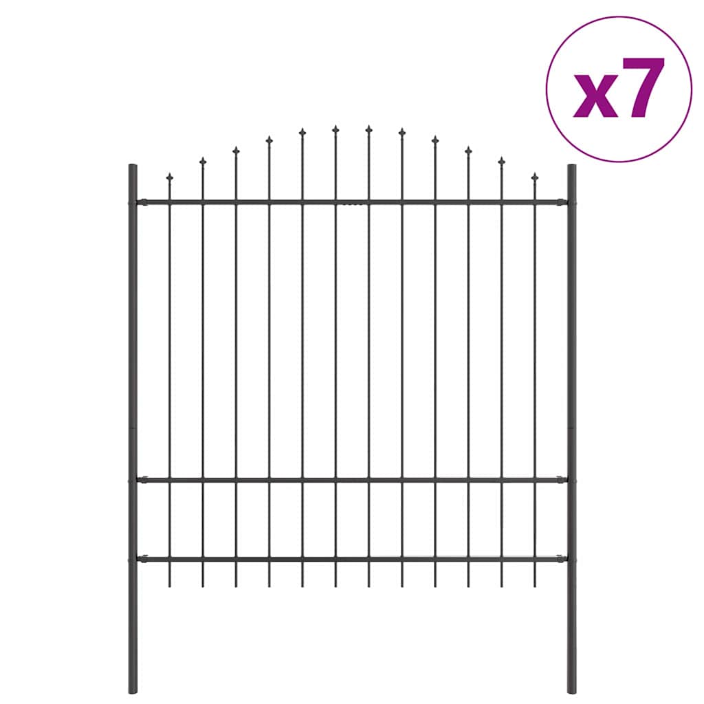 Garden Fence Grey 1190 x 175 cm