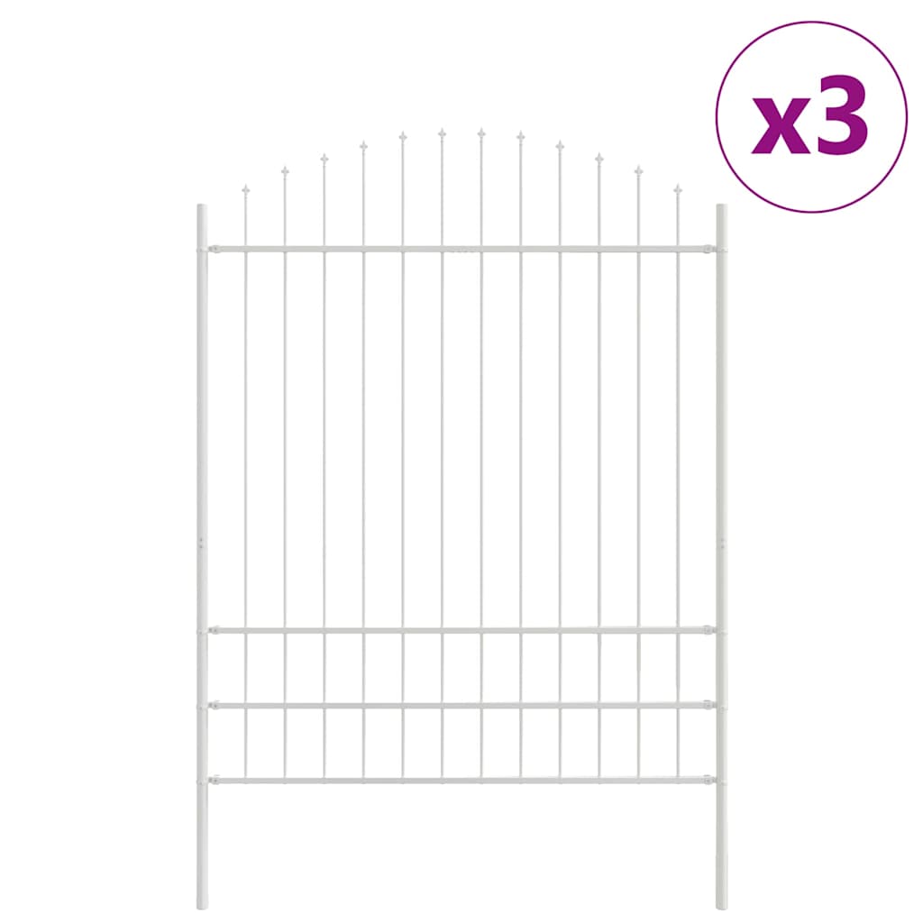 Garden Fence White 510 x 200 cm