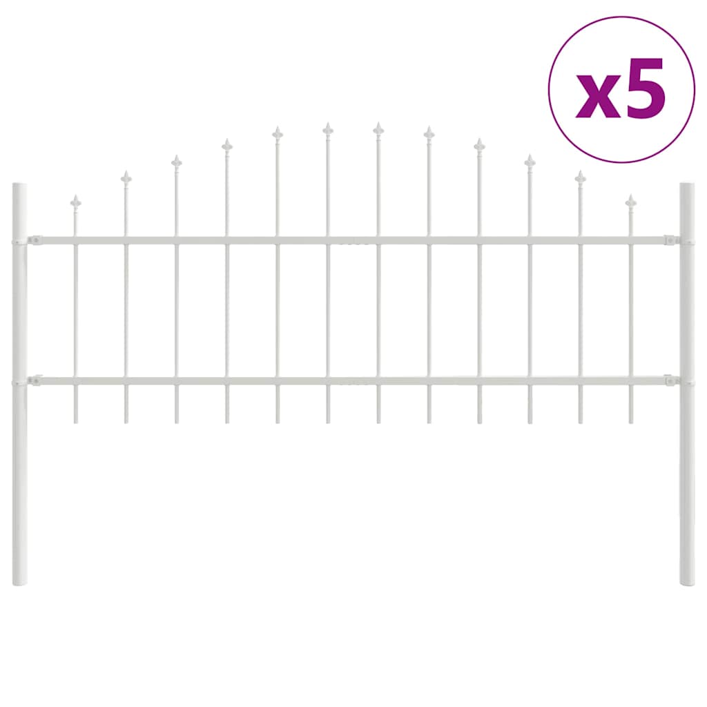 Garden Fence White 850 x 75 cm