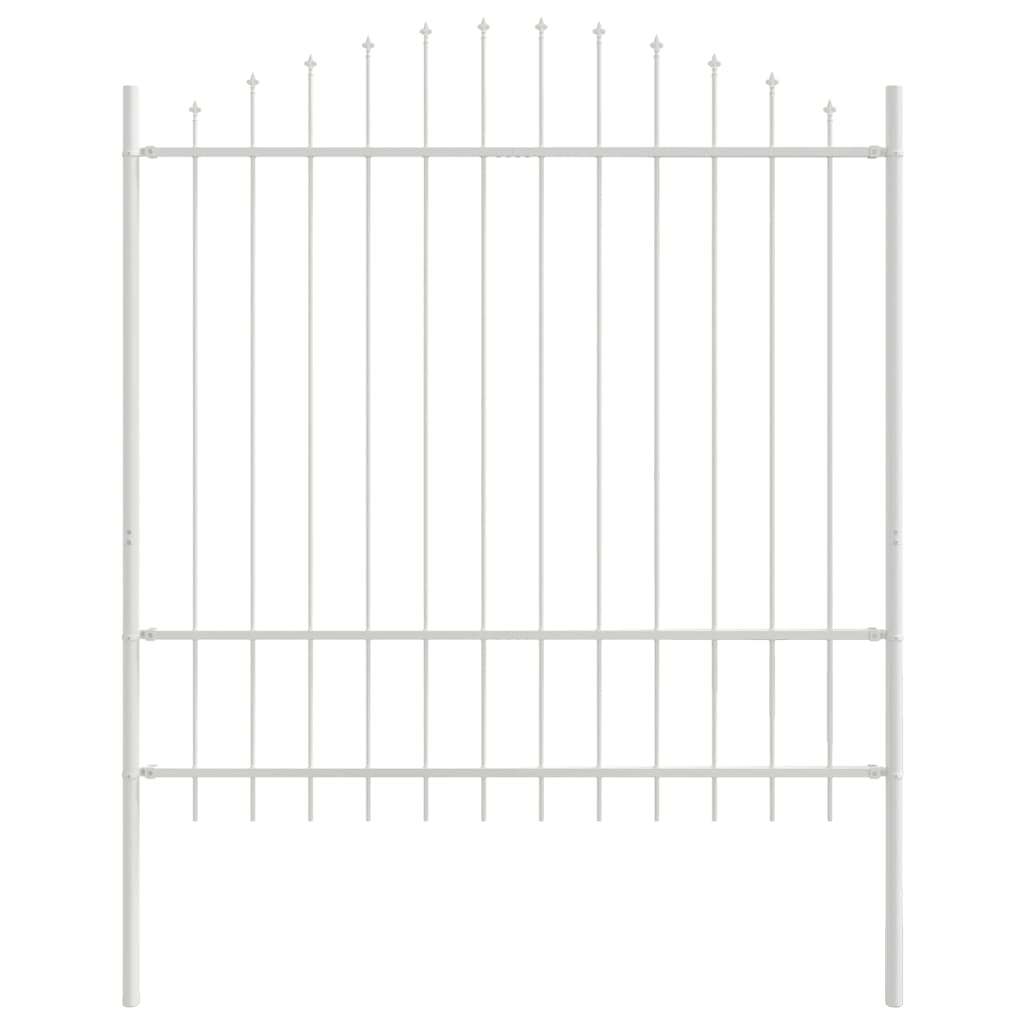 Garden Fence White 1020 x 175 cm