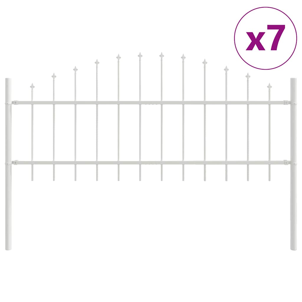 Garden Fence White 1190 x 75 cm