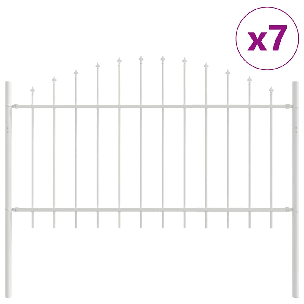 Garden Fence White 1190 x 100 cm