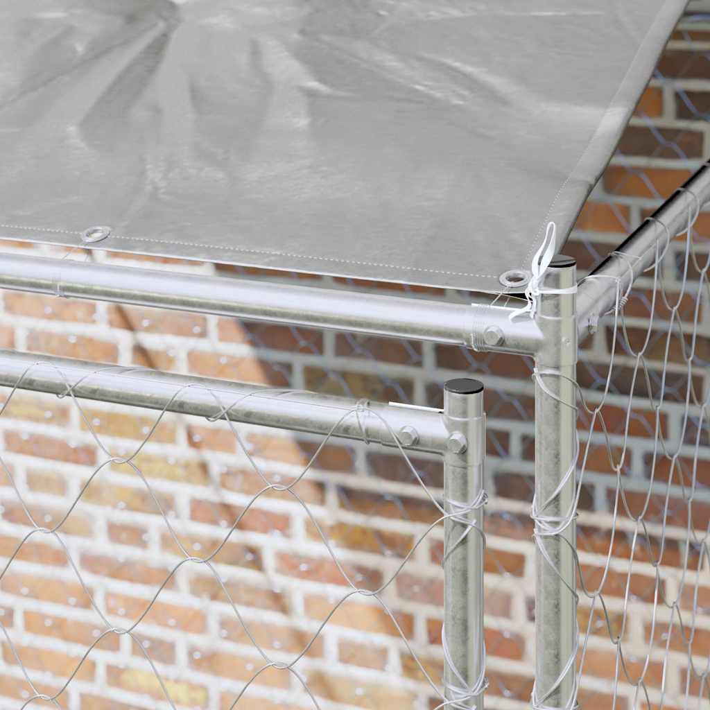 Dog Cage 200 x 200 x 258 cm Steel and PE