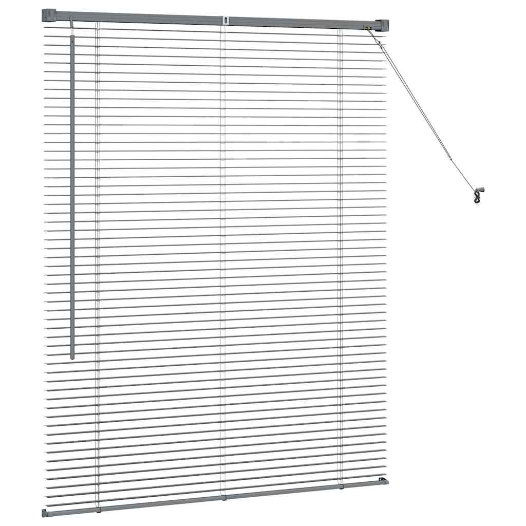 Window Blind with Curtains Manual Dark grey Aluminium