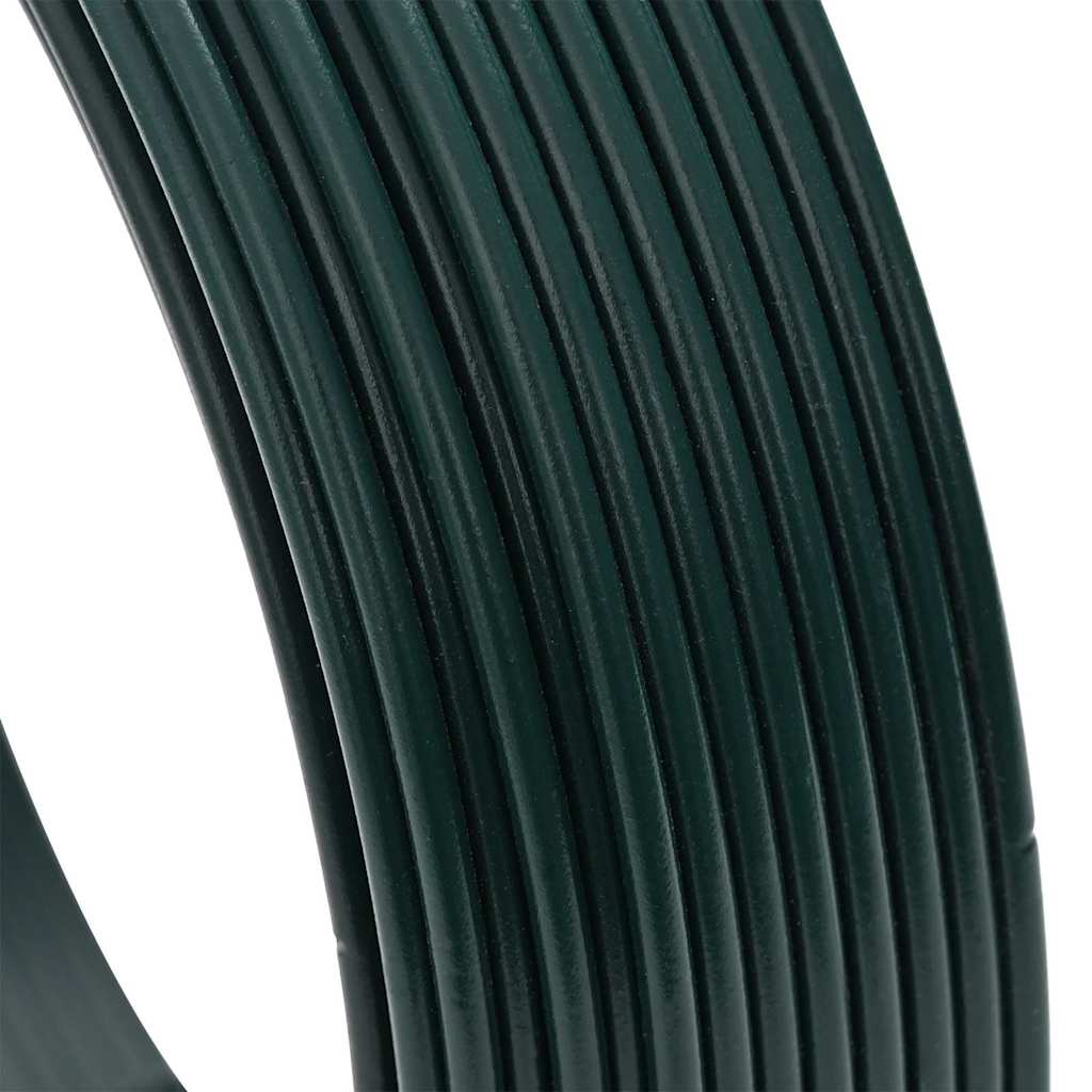 Fence Binding Wire Green 80 m PVC-coated steel