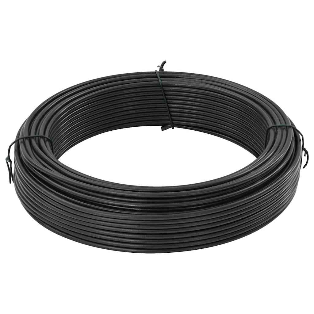 Fence Binding Wire Anthracite 33 m PVC-coated steel
