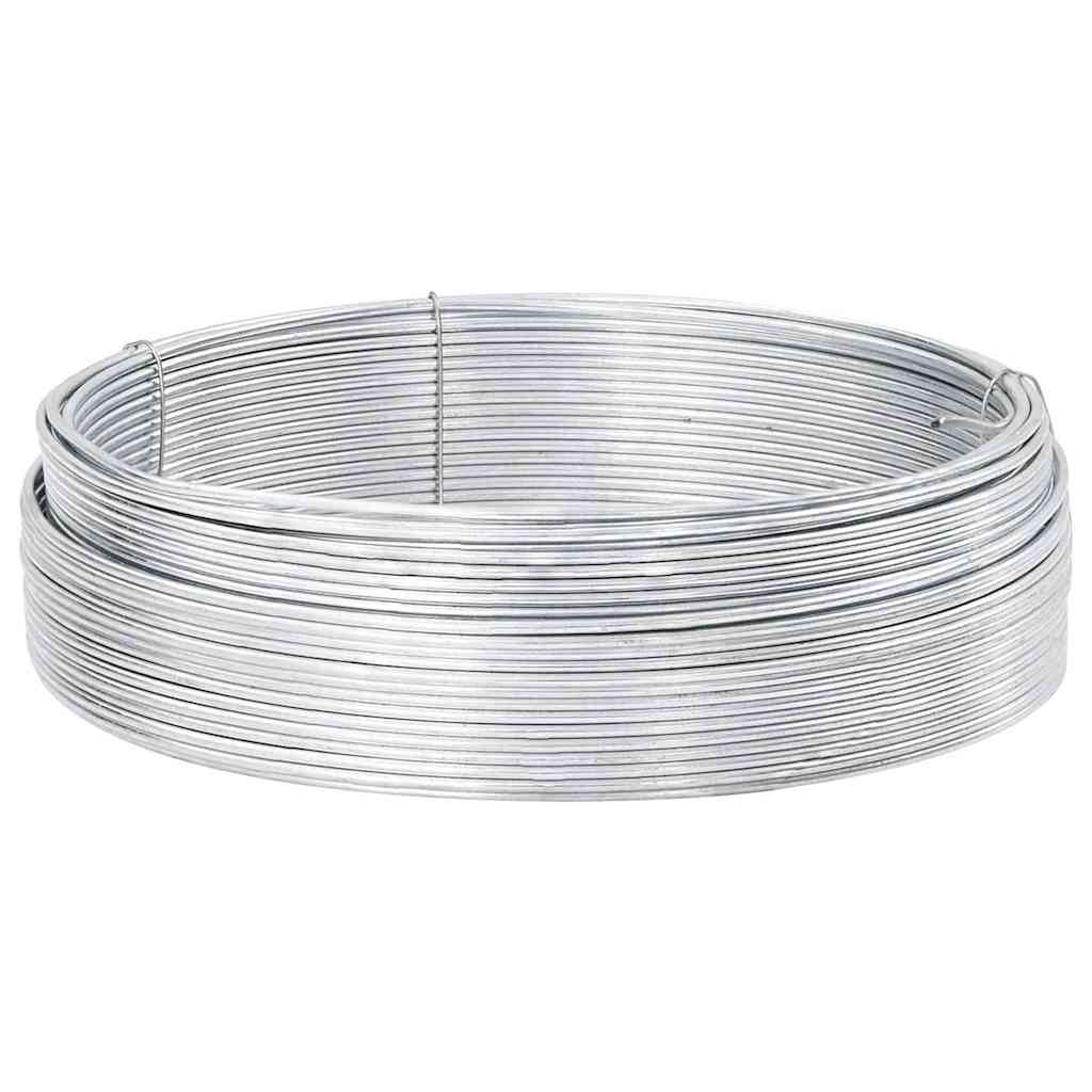 Fence Binding Wire Silver 80 m Hot-dip galvanised steel