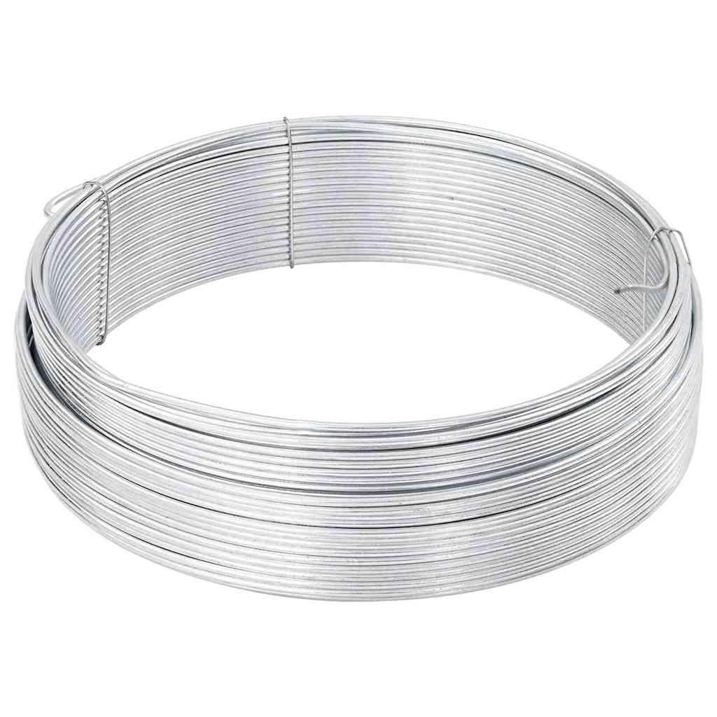Fence Binding Wire Silver 80 m Hot-dip galvanised steel
