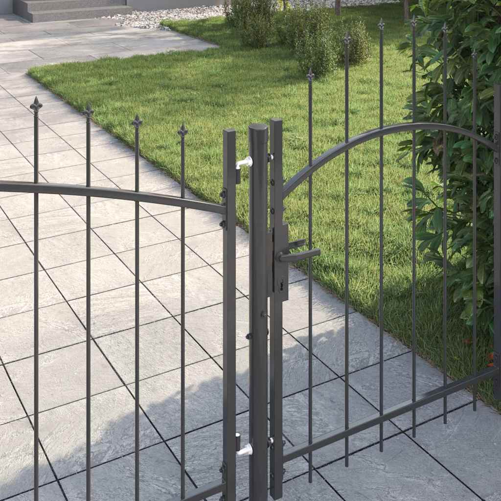 Garden Gate Black 100 x 400 cm